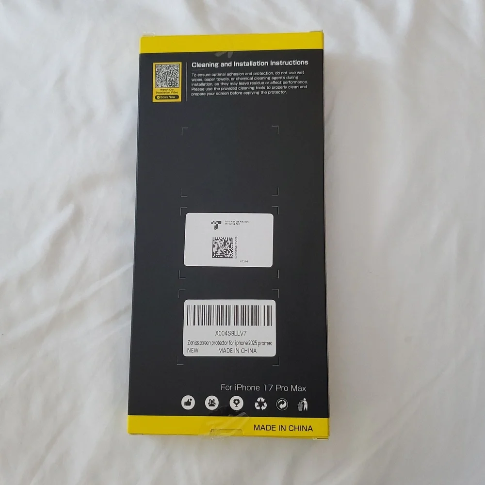 Screen Protector for iPhone 17 Pro Max -